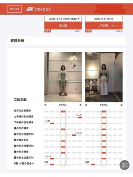 ピエール ナリタイラボ 薬院店(Piel NARITAI LABO)/AIで姿勢診断できます♪