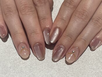 イーストハムアネーロネイル(EAST HAM anello nail)/定額シンプルデザイン　￥7000