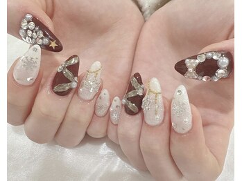 ティナ ネイルスタジオ(Tina Nail Studio)/長さだしつける放題デザイン