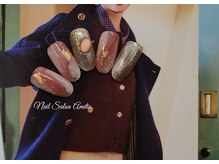 ネイルサロン アミティエ(Nail Salon Amitie)/ニュアンス金箔Nail*-＊