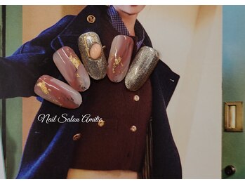 ニュアンス金箔Nail*-＊