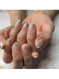 先端キラキラ