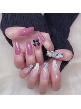 カリスボーテ 関本店/アシンメトリーネイル