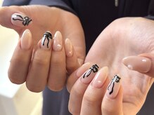 エイト ネイル 渋谷駅前店(eight nail)/リボンネイル