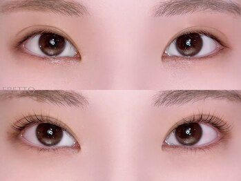 エレット 茗荷谷店(ERETTO)/似合わせまつげパーマ上下
