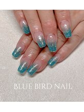 ブルーバードネイル(Blue bird nail)/10本長さだしnail