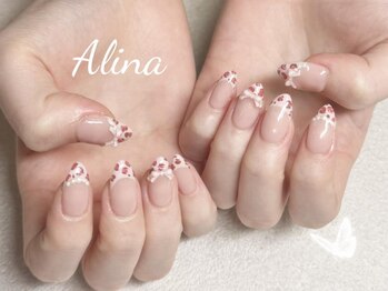 エリナネイルサロン池袋(Alina Nail Salon)/ヒョウ柄アート