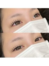 アンダーバーホワイトプラス 南海難波店(_WHITE+)/フラットラッシュ140本