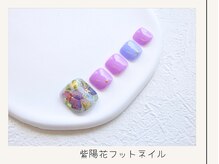 プレンティー 北千住西口店(plenty)/紫陽花フットネイル