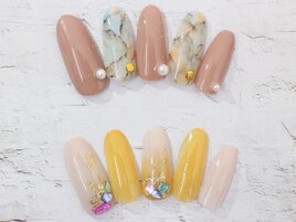 大理石ネイル