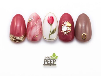 2023年バレンタインネイル-5