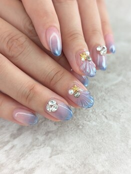 magnet art × summer art