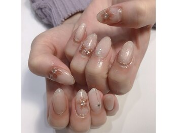 クリスタルネイルサロン(Crystal Nail)/ブライダルネイル　ミラーネイル