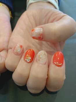 ヘアー アンド ネイル サプール(HAIR and NAIL SAPEUR)/冬ネイル
