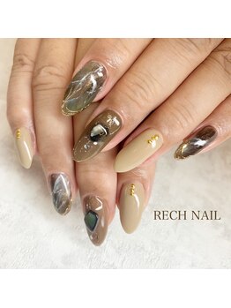 レッシュネイル サロンアンドスクール(RECH NAIL salon&school)/ニュアンスデザイン＊