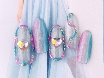 ネイルサロンフォーユー(for u)/ぷっくりネイル￥7980