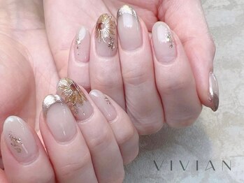 ヴィヴィアン ネイル(Vivian nail)/ひまわりネイル