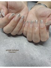 プライベート ネイルサロン マーマ(murmur)/ラメグラデーション