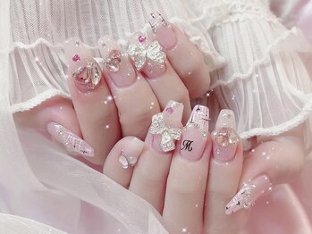 ミス シャーリー(Miss Shirley)/【ピンクツイードネイル】