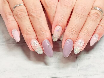 オルタンシア(Ortensia)/お花見ネイル