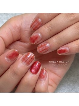 アトリエノーチェ(atelier noce)/チェック持ち込みデザイン♪