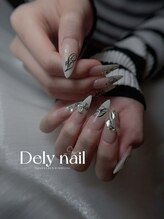 デリーネイル(Dely_nail)/ゴシック風シルバークロス