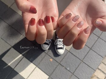 サトリネイルルーム 西宮北口(satori nail room)/スキニーフレンチ///