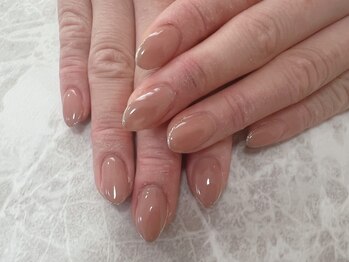 ケーネイル(Knail)/細ラメフレンチ