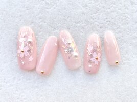 桜ホロネイル