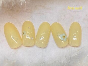 お花ネイル/パラジェル/銀座