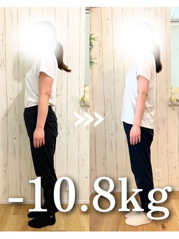 ゆうきや整体院/-10.8キロ達成!!