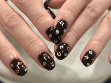フィロンネイル 本町店(filonnail)/持ち込み90分:ホロフラワー