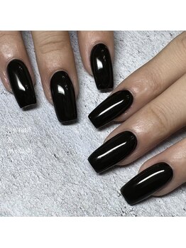 ティーネイルアンドアイラッシュ(tty)/ブラックネイル