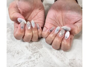 ルチル(Rutile)/マグネット×雪の結晶×チーク