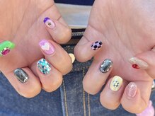 ア―ジュポシェフリル 天神西通り店(age poche Frill)/個性派ネイル