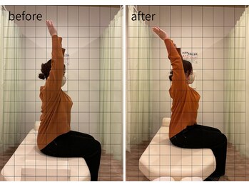 ほーぷ整体院 深井駅前院/★施術後ビフォーアフター★