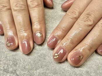 2026春ネイル【ミラーネイル】