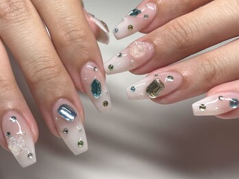 ten. 横浜 【ジェル/チップスカルプ/つけ放題/持ち込み】【4月中旬オープン(予定)】/