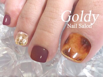 ネイルサロン ゴールディ(NAIL SALON GOLDY)/FOOT華やかアートコース