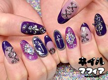 ネイルマフィア 原宿(NAIL MAFIA)/強めパーツネイル
