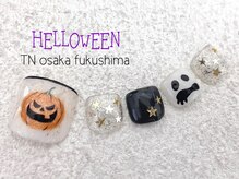 ティーエヌ 大阪福島店/HalloweenDesign【Cコース】FOOT