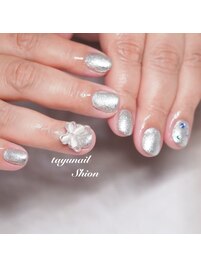 パラジェルちょうちょネイル