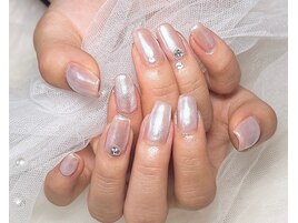 ワンカラー/オーロラネイル