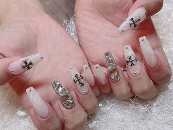 レアネイル 新宿(le'a nail)/マーブルネイル