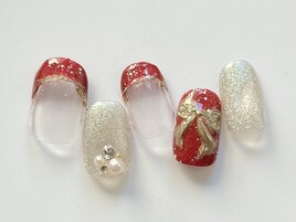 フレンチリボンネイル