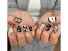 ルプスデザイン(Lupus design)/black : silber : flower