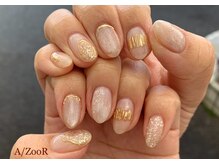 アズール(A/ZOOR)/white×gold