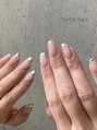 バービーフェイス 恵比寿(Barbie Face) ガラスフレンチ　シンプル　オフィス　キラキラ