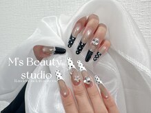 エムズビューティスタジオ ネイル まつげ 西川口店(M's Beauty Studio)/持ち込みフレンチ