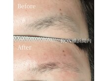 サロンロン 横浜関内(SALON RON)の雰囲気（男女共に人気の眉毛脱毛！！お任せ下さい！）